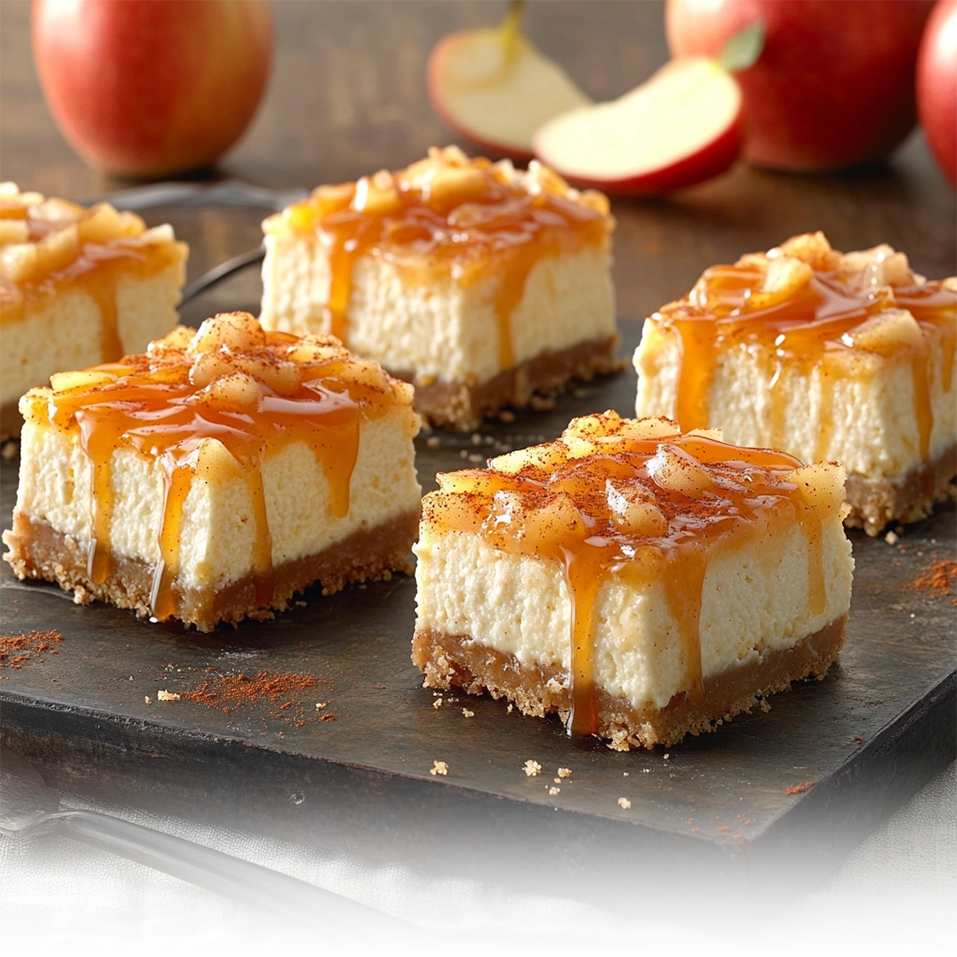 Looking for the ultimate fall dessert? Caramel apple cheesecake bars are the answer! They combine the tangy sweetness of apples, the creaminess of cheesecake, and the indulgent richness of caramel into one irresistible treat. Perfect for gatherings, holiday parties, or a simple family dessert.