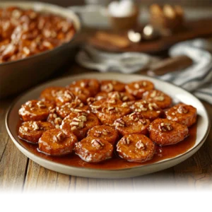 Southern Candied Yams baked to perfection with caramelized syrup, a classic Southern side dish for holidays